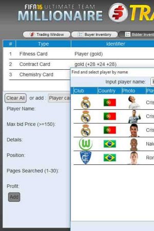 FIFA Ultimate Team Millionaire Trading Center