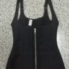 Waist Trainer for Women Zipper Body Shaper Cincher Sports Girdle Corset Sauna Sweat Vest Slimming Underwear Tank Top With Straps (Pack Of 3) - Image 3