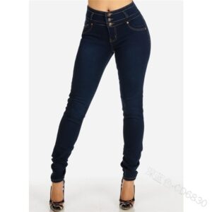 Colombian Jeans Women Butt Lift Hot Women’s Classic High Waist Denim Skinny Jeans Pull-On Stretch Jeans Slim Fit Pencil Pants