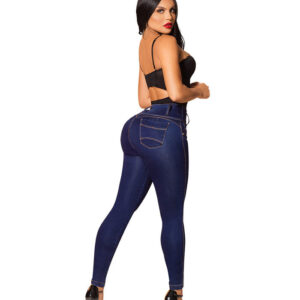 Colombian Jeans Women Casual Jeans High Waist Skinny Butt Lifting Elastic Bodycon Pencil Sexy Push Up Hip Cotton Ladies Jeans