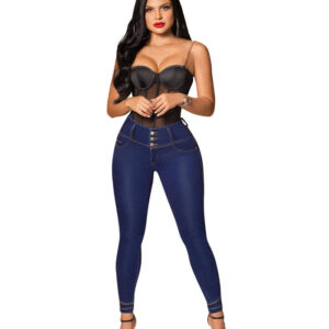 Colombian Jeans Women Casual Jeans High Waist Skinny Butt Lifting Elastic Bodycon Pencil Sexy Push Up Hip Cotton Ladies Jeans