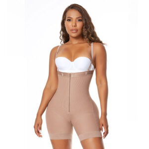 Postpartum Compression Shapewear Fajas Colombianas Shapewear for Women Tummy Control Compression Garment Waist Trainer Bodysuit