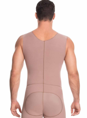 Men’s Shapewear Bodysuit Full Body Shaper Compression Slimming Underwear Breathable Corset Fitness Butt Lifter Hide Man Boobs