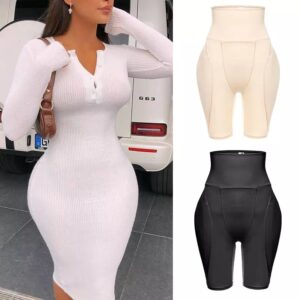 POSTPARTUM BODY SHAPING PANTS Women Butt Lifter Shapewear Waist Tummy Control Body Underwear Shaper Pad Control Panties Fade Ass