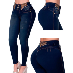 Colombian Jeans Women Butt Lift Hot Women’s Classic High Waist Denim Skinny Jeans Pull-On Stretch Jeans Slim Fit Pencil Pants