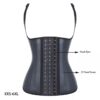 Colombianas Body Shaper 25 Steel Bones Latex Vest Waist Trainer Corset Top Slim Belt Bodysuit Slimming Modeling Strap Shapers (Pack Of 3) - Image 4