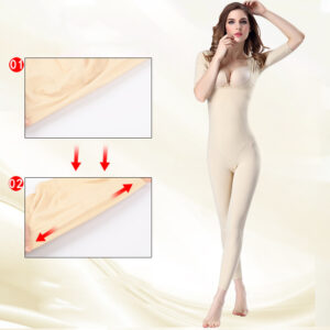 Women Body Modeling Shaper Seamless Short Arm Shapers Slimming Underwear Plus Size Bodysuit Body Slimming Shapewear