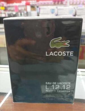 Lacoste L.12.12 NOIR INTENSE cologne men EDT 5.9 oz New in Box Seald