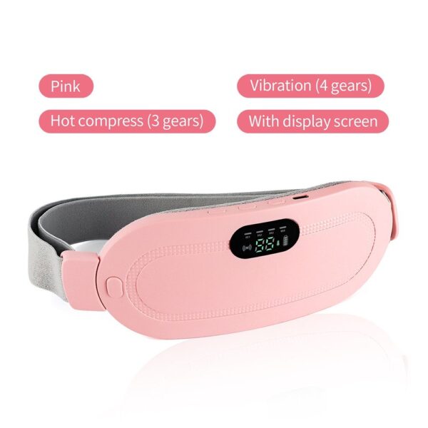 Wireless Menstrual Pain Relieve Warm Palace Belt Heating Pad Heating Uterus Acupoints Infrared Vibrating Massage Girlfriend Gift - Image 5