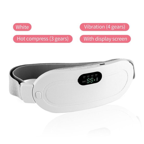 Wireless Menstrual Pain Relieve Warm Palace Belt Heating Pad Heating Uterus Acupoints Infrared Vibrating Massage Girlfriend Gift - Image 2