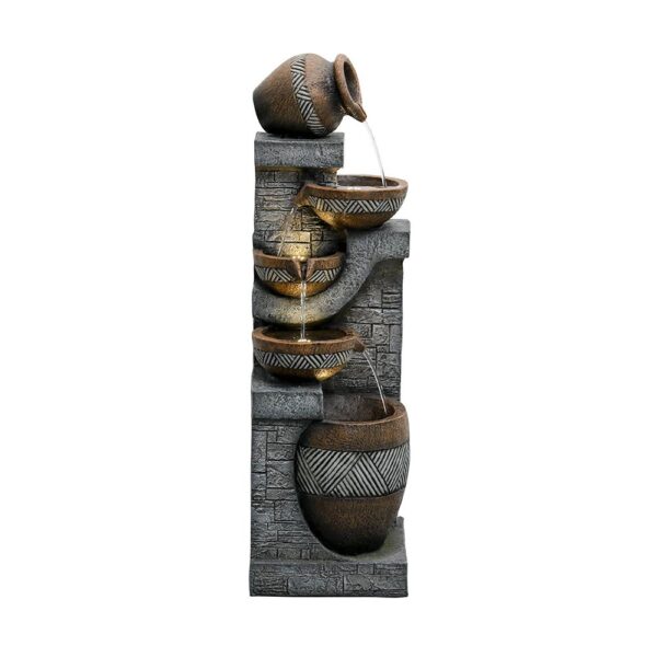 42.5inches Garden Water Fountain for Home Garden Decor - Image 3