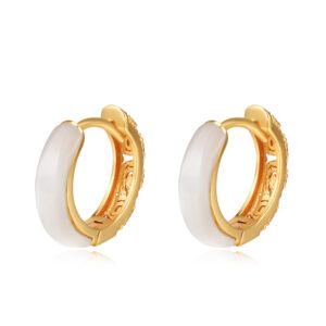 Sterling Silver Niche Design High-End Earrings – Elegant & Refined