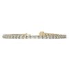 6ctw Created Moissanite Tennis Bracelet - 3mm Stones - 14K Gold Overlay in White, Yellow or Rose Gold - Image 7