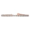 6ctw Created Moissanite Tennis Bracelet - 3mm Stones - 14K Gold Overlay in White, Yellow or Rose Gold - Image 11