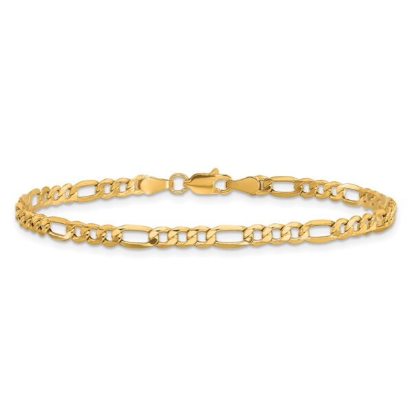 10k 3.5mm Semi-Solid Figaro Chain - Image 3