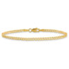 10k Gold 2.5mm Semi-Solid Curb Link Chain - Classic Unisex Jewelry - Image 3